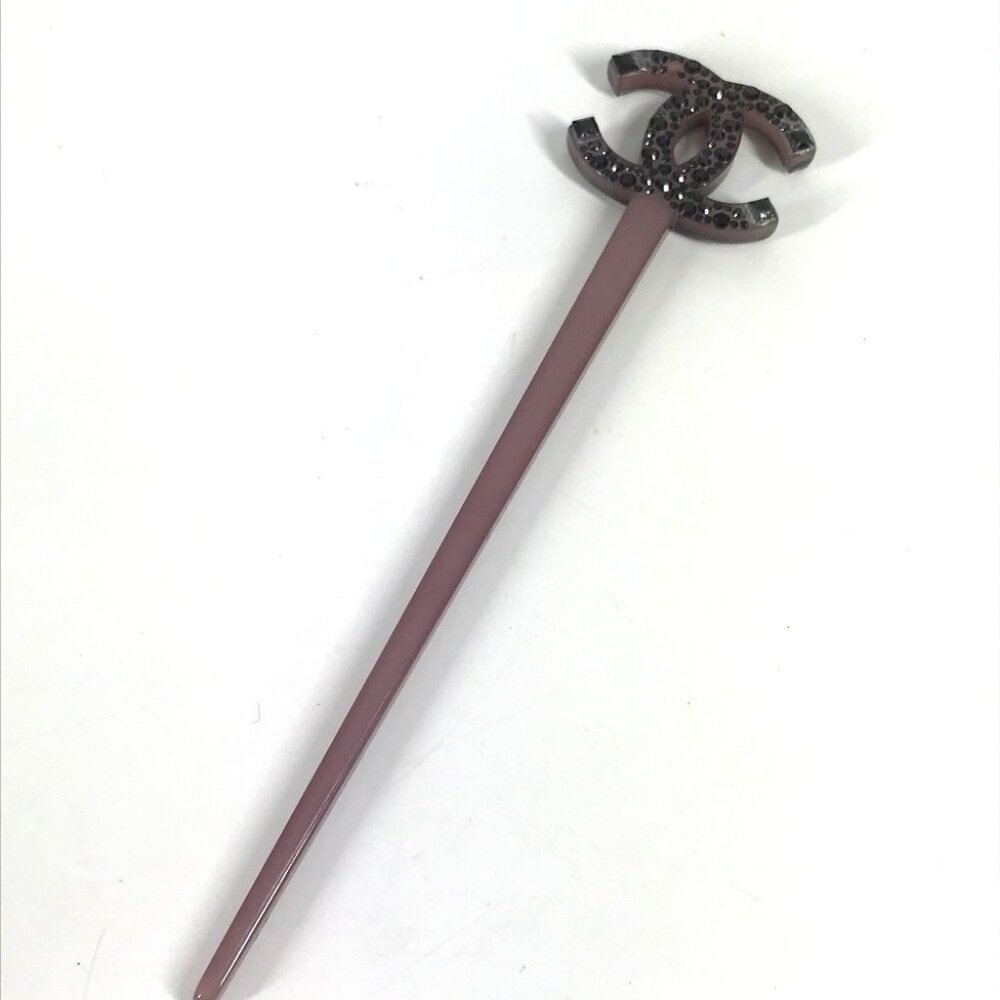 CHANEL CC CC Mark Stone Hairpin Hair picks Hairpins Hair accessories hairpin - Picture 14 of 14